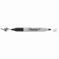 thumbnail image 5 of Sharpie Twin Tip Permanent Markers, Fine and Ultra Fine, Black, 2 Count, 5 of 5