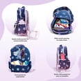thumbnail image 3 of Disney Frozen Backpack 16 inch Kids Backpack with Lunch Box - 6 Piece Set for Kids, 3 of 6