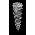 thumbnail image 2 of Cwi Lighting Double Spiral 6 Light Flush Mount With Chrome Finish, 2 of 3