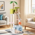 thumbnail image 4 of Gymax 71'' Large Cat Tree Multi-level Cat Tower Furniture w/ Scratching Ramp, 4 of 10