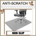 thumbnail image 4 of 120 * 90cm Anti-Dérapant Tapis de Protection de Sol en Polyester Réutilisable Tapis de Chaise Anti-Rayures pour le Bureau à Domicile, 4 of 7