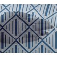 thumbnail image 4 of oneOone Viscose Chiffon Fabric Check Kasuri Decor Fabric Printed BTY 42 Inch Wide, 4 of 4