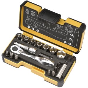 Felo 18 Ensemble d'outils à cliquet de taille de poche impériale pièces