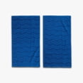 thumbnail image 2 of Mainstays Kids 2pk Hand Towel, Dark Blue Waves, 2 of 5