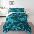 thumbnail image 2 of Erosebridal Gothic Moth Bedding Twin Comforter Set, Hippie Botanical Down Comforter, Mandala Style Decor, Breathable, 2 of 8