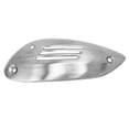 thumbnail image 2 of Motorcycle Exhaust Pipe Cover, Stainless Steel Damage Prevention  Motorcycle Heat Shield Case  For Motorcycle Black,Silver Color, 2 of 8