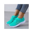 thumbnail image 2 of UKAP Espadrilles pour Femmes à Bout Rond Espadrilles Couleur Unie Ballerines Confortables pour Femmes Bleu 6, 2 of 3
