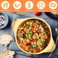 thumbnail image 4 of Generic 6-8 Quart Reusable Leakproof Silicone Slow Cooker Divider Liner, 4 of 8