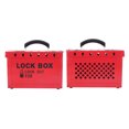 thumbnail image 1 of Lockout Tagout Lock Box, 12 Pcs 38mm Padlocks 24 Pcs Keys, Portable Lockout Tagout   Sets With Reinforced Nylon PA Lock Shell, Loto Kits For Lockout Tagout Station, 1 of 8