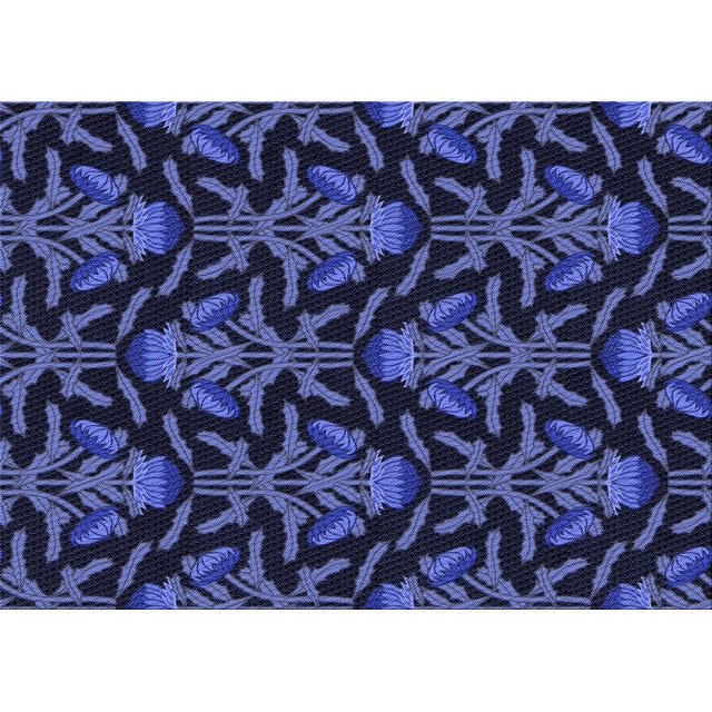 Ahgly Company Tapis d'Intérieur Lavables en Machine, Rectangle Bleu Nuit Transitionnel, 3' x 5'