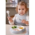 thumbnail image 3 of BabyBjorn Ensemble Repas, 4 Pcs, Gris, 3 of 5