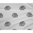 thumbnail image 4 of oneOone Polyester Lycra Fabric Elephant Block Print Sewing Fabric BTY 56 Inch Wide, 4 of 4