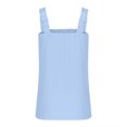 thumbnail image 5 of Birdeem Blouse Sans Manches Ample Confortable pour Femmes, Hauts Décontractés, 5 of 5
