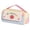 Pink, variant on Tyidzon Handheld Color Block High-Value Pencil CaseMulti-Layer Stationery BagStylish Cute Pen Pouch With Handle Large Capacity For Pens Pencils ErasersSchool O
