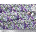 thumbnail image 3 of Soimoi Viscose Chiffon Fabric Leaves Artistic Print Fabric by The Yard 42 Inch Wide, 3 of 3