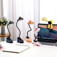 thumbnail image 3 of YOPTOP Veilleuse Sans Fil USB Rechargeable LED Ciel Étoilé Projection Lampe de Lecture pour Ordinateur Portable, Petit Clip Vert Foncé, 3 of 8