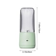 thumbnail image 3 of Uscallm Portable Blender Mini Juicer Personal Smoothie Maker Wireless USB Rechargeable Ice Cream Maker Compact Travel Blender for Shakes Protein Drinks, 3 of 6