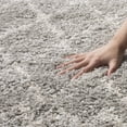 thumbnail image 4 of SAFAVIEH Berber Avery Geometric Diamonds Shag Area Rug, 4 of 8
