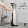 thumbnail image 2 of Umbra Otto 8.5oz (255ml) Automatic Soap Dispenser and Hand Sanitizer, 2 of 9