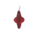 thumbnail image 1 of Folding Paper Finial Ornament Red - Set of 12, 1 of 3