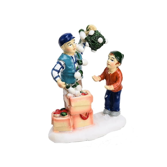 AMERTEER Christmas Vacation-Inspired Ceramic Village National Lampoon Christmas Vacation Griswold Holiday House Collectible Buildings Collectible Figurines Seasonal Home Christmas Ornamen