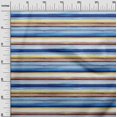 thumbnail image 3 of oneOone Tissu en Jersey de Coton Bleu Abstrait pour Robe Tissu Imprimé au Mètre 58 Pouces de Large, 3 of 5