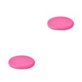 thumbnail image 2 of QualitChoice Coussin d'Assise Portable de Remplacement Rond Relaxant Respirant Doux Fauteuil de Bureau Canapé Canapé Tapis Accessoires Rouge Rose 2PCS, 2 of 6