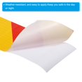 thumbnail image 4 of Unique Bargains Reflective Tape, 4 Inch x 10 Ft Waterproof Safety Adhesive Tape for Trailers, Red Yellow, 4 of 6