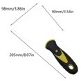 thumbnail image 2 of Estbridge Paint Scraper  Metal Small Putty Knife Scraper Tool for Wood  Stainless Steel Knife Paint Scraper  Paint Scraper Tool Taping Knife  Multifunctional Stainless Steel Cleaning Tool, 2 of 3