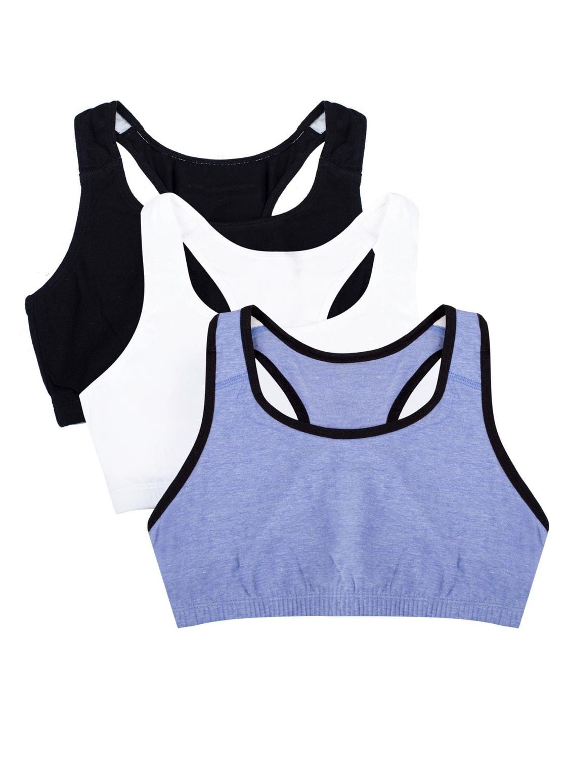 Fruit of the Loom Women's Tank Style Racerback Cotton Sports Bra