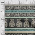 thumbnail image 2 of oneOone Georgette Viscose Gray Fabric Asian Block Sewing Craft Projects Fabric Prints By Yard 42 Inch Wide, 2 of 4