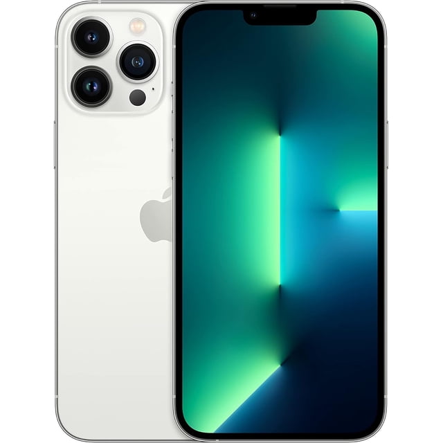 Refurbished Apple iPhone 13 Pro Max A2484 (Fully Unlocked) 1TB Silver (Grade A+)