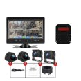 thumbnail image 1 of 7" AHD 4CH Truck Monitor BSD Recording DVR 1080P Car Rear View Camera Vehicle IPS Touch Screen Right Outside Speaker ,Clear Images, 1 of 7