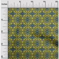thumbnail image 1 of oneOone Tissu Georgette Viscose Paisley & Floral Ikat Imprimé Tissu BTY 42 Pouces de Large, 1 of 1