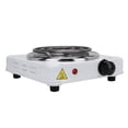 thumbnail image 3 of 1000W Household Mini Portable Electric Stove Heater Heating Plate White (US Plug 110V), 3 of 10