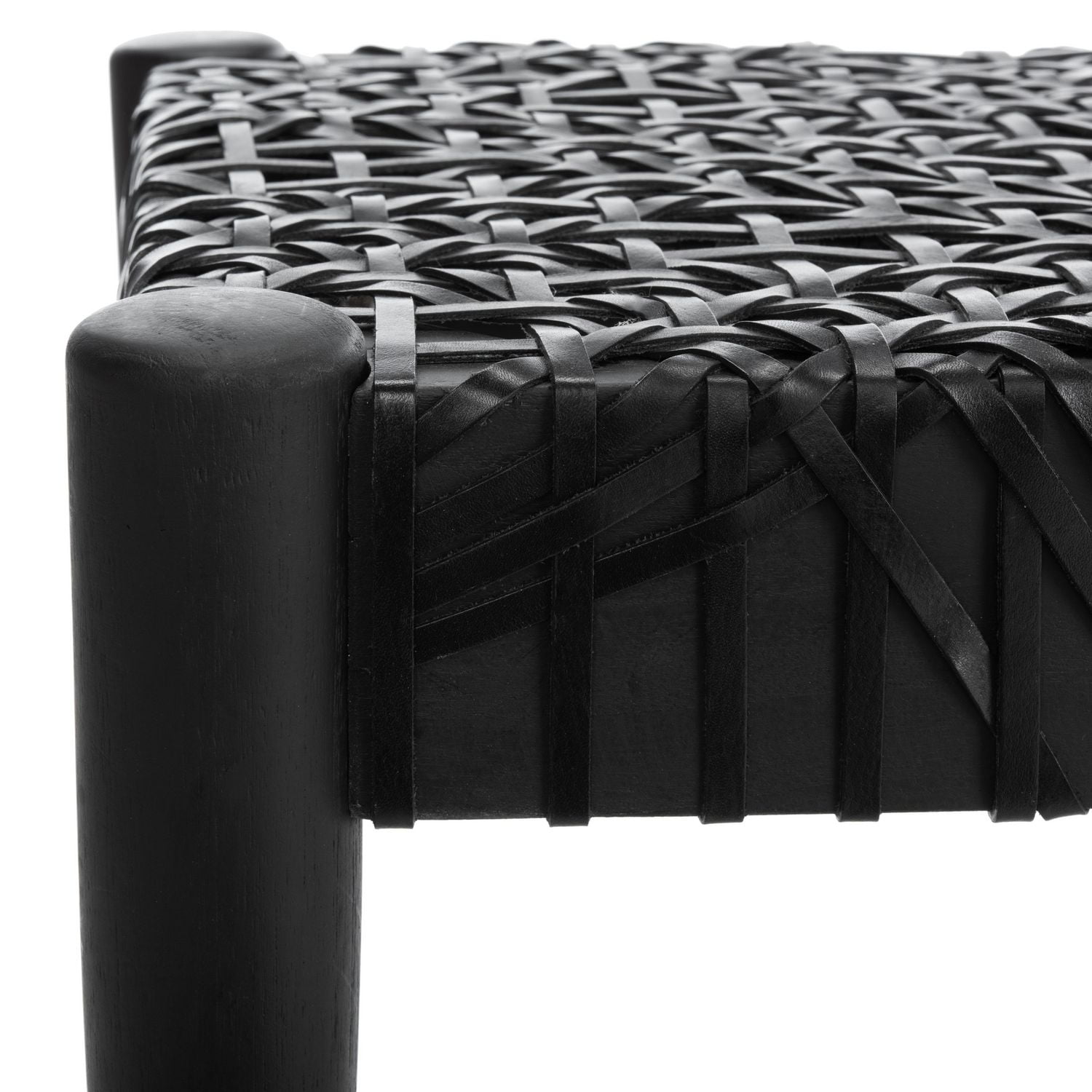 Safavieh Bandelier Cowhide Leather Bench