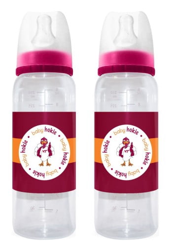 Virginia Tech Hokies Baby Bottles (Set of 2)