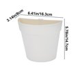thumbnail image 3 of Suncoda Office Storage & Organization, Organization and Storage Automatic Water Absorbing Flowerpot Plastic Circular Flowerpot, 3 of 6