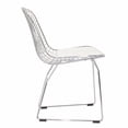 thumbnail image 3 of Nicer Furniture White Bertoia Chair, 3 of 5