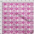 thumbnail image 3 of oneOone Polyester Lycra Fabric Paisley|Stripe & Circle Ikat Printed Craft Fabric BTY 56 Inch Wide, 3 of 4