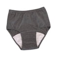 thumbnail image 4 of pitrice Soft Men Incontinence Underwear Urine for Sleeping Long Time Driving Adult Dark Grey L, 4 of 9