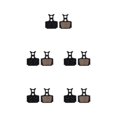thumbnail image 3 of Baohd 1/2/3/5 10pair Lightweight Brake Pad For Wide Compatibility Durable Brake Pads JY-05C 5PCS, 3 of 6