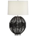 thumbnail image 3 of Pacific Coast Lighting North Shore 28.75" String Basket Table Lamp in Black, 3 of 5