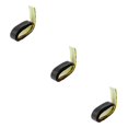 thumbnail image 3 of Transemion Anti Slip Racket Roll Tennis Handle Grip Wrap Tape Black 110x2.5x0.2CM 3Set, 3 of 6