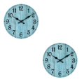 thumbnail image 3 of mmirethe Unique Style Round Wall Clock Timeless For Any Space Durable Construction Decorative Wall Clock As Shown type 1 2Set, 3 of 6