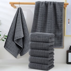 ZZkhGO Towel Set, 5-Piece Multi Color Bath Towels, Hotel Quality Thickened Wash Towels for Bathroom Spa Pool