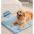 thumbnail image 2 of MadePets Dog Crate Bed Metal Crates Fit Dog Mat Large Crate Bed UltraSoft/Machine Washable/Slip Cozy Dog Crate Pad for Large Dogs L x W x .H es(L x .W x .H, 2 of 7