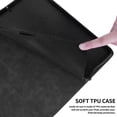 thumbnail image 4 of for Xiaomi Redmi Pad Pro/Xiaomi Poco Pad 12.1 inch Case, Rhombus Grid Pattern Multiple Viewing Angles Stand Slim Folio Cover (Black), 4 of 7