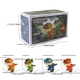 thumbnail image 2 of Product Category Craft & Stationery | Product Title 5 In 1 Dinosaur Stationery Set for Kids Includes Pencil Sharpener Eraser Flexible Ruler Stapler Dinosaur Model Theme Stationery, 2 of 7