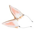thumbnail image 4 of HINTRMENT Khaki Rabbit Ear Headband Animal Ear Hairband Cosplay Party Accessory Delicate Festival Headwear, 4 of 7
